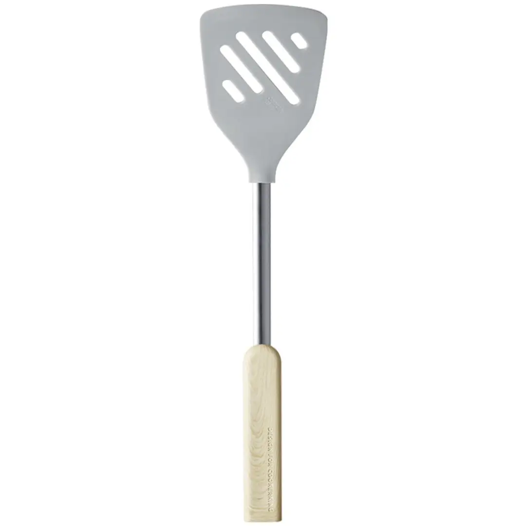 COOKER KING Silicone Spatula Non-stick Spatula Kitchen Obsidian Spatula Frying Spoon Frying Spatula Household Spatula