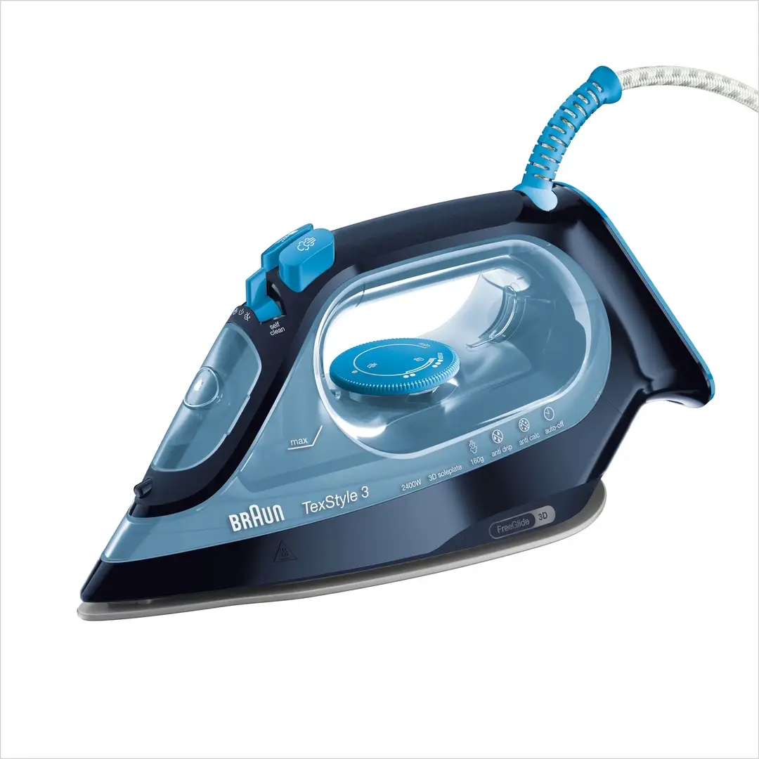 Braun 12730011-SI3050BL Texstyle 3 Stoomstrijkijzer