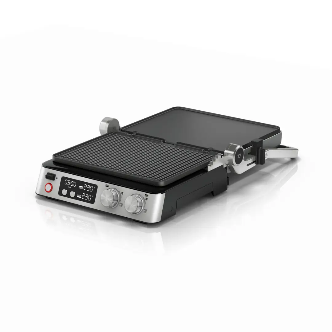 Braun MultiGrill 7, Contactgrill, CG7044, RVS/Zwart