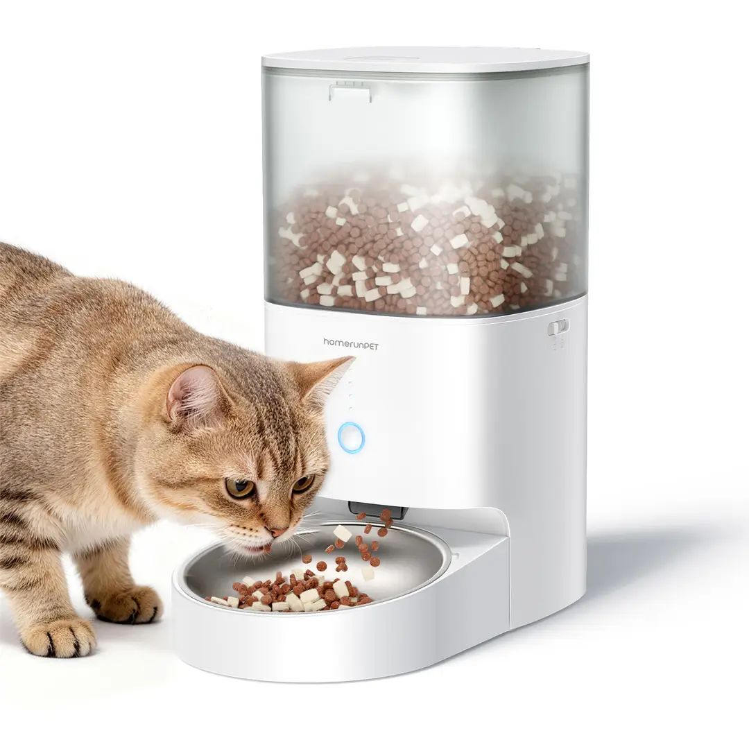 homerunPET  Pet Feeder-Stainless Steel 304 bowl - Mobile APP control