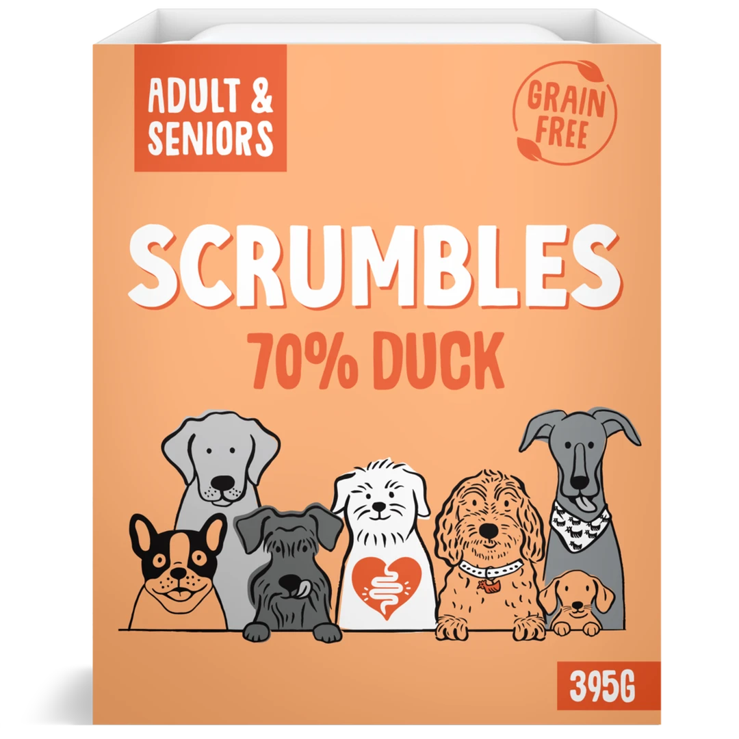 Scrumbles Wet Dog Food Duck 395g