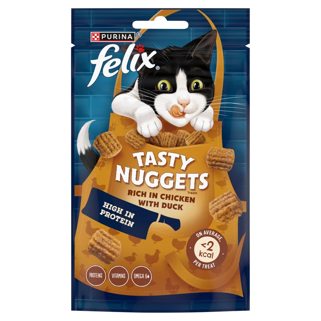Felix Tasty Nuggets Treats Rich in Chicken with Duck 50g