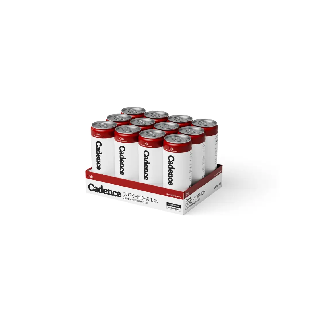 Cadence Core Hydration Drink Cola Flavour - 12 x 330ml