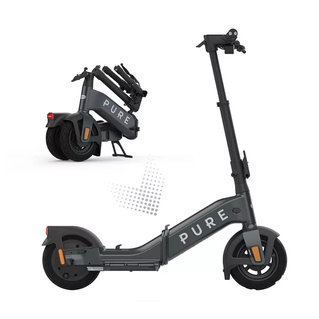 Pure Electric Scooter Advance Flex Folding Mercury Grey
