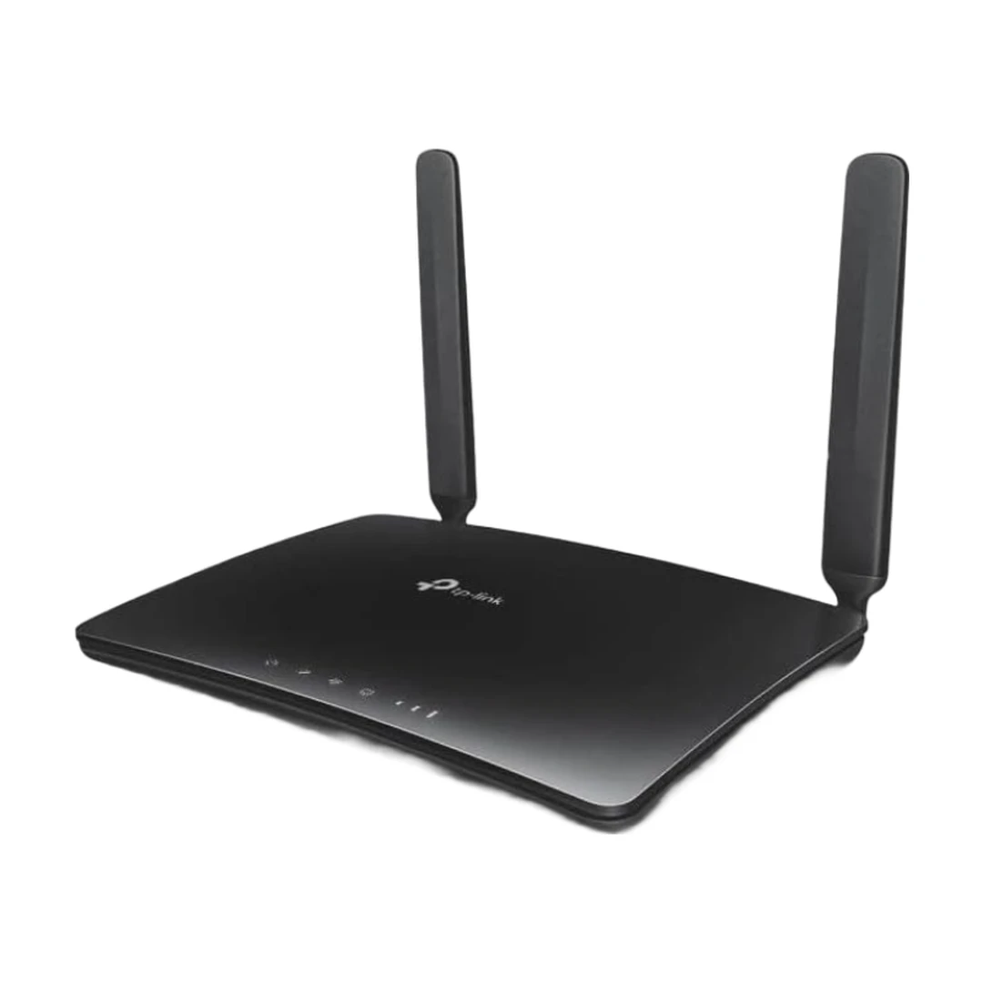 TP-Link Archer MR200 Cat4 + AC750 Mbps Dualband 4G LTE WLAN-Router (150 Mbit/s im Download, simultanes Dualband, 300 Mbit/s 2,4GHz + 433 Mbit/s 5GHz, frei konfigurierbarer LAN/WAN-Port) schwarz
