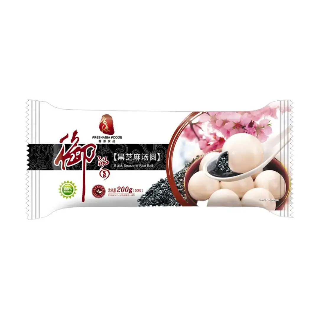 Freshasia Black Sesame Rice Ball 200g