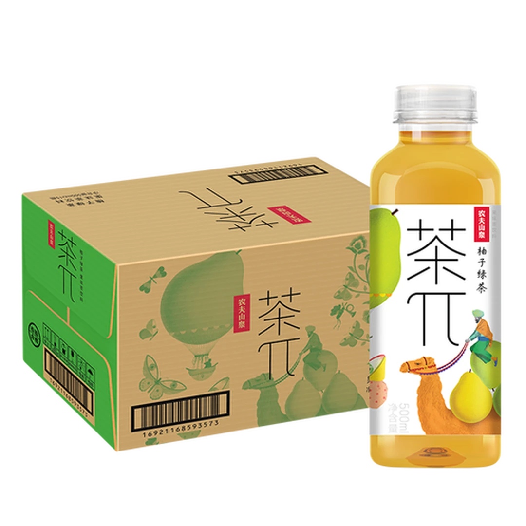NongFu Spring Grapefruit Green Tea 15x500ml