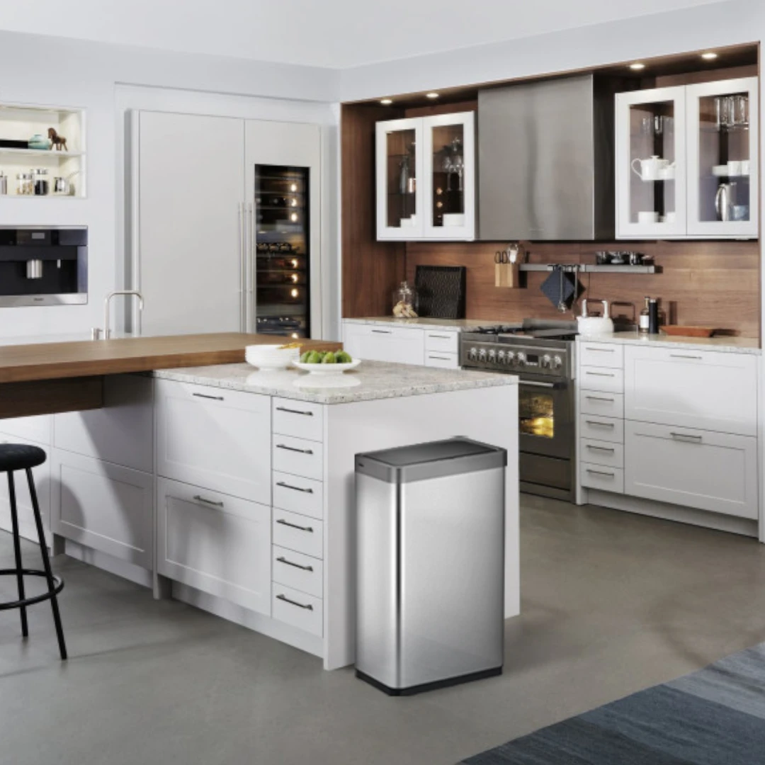 EKO Mirage X Sensor Bin 80L - Silver