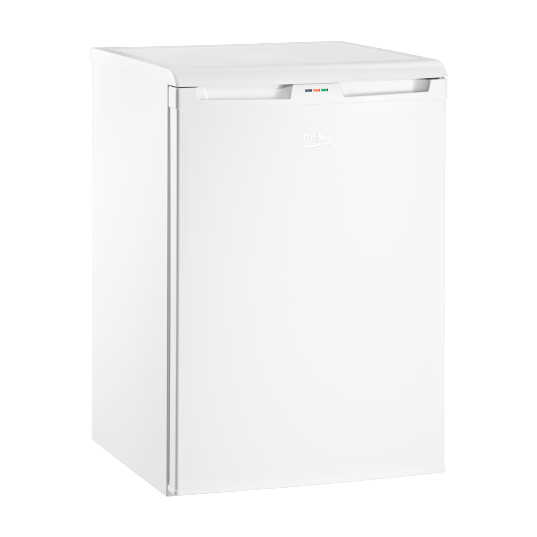 Beko FSE1074N b100 Tischgefrierschrank, 95 l Gefrierkapazität, freistehend, MinFrost minimale Eisbildung, 37 dB, Weiß [Energieeffizienzklasse E]