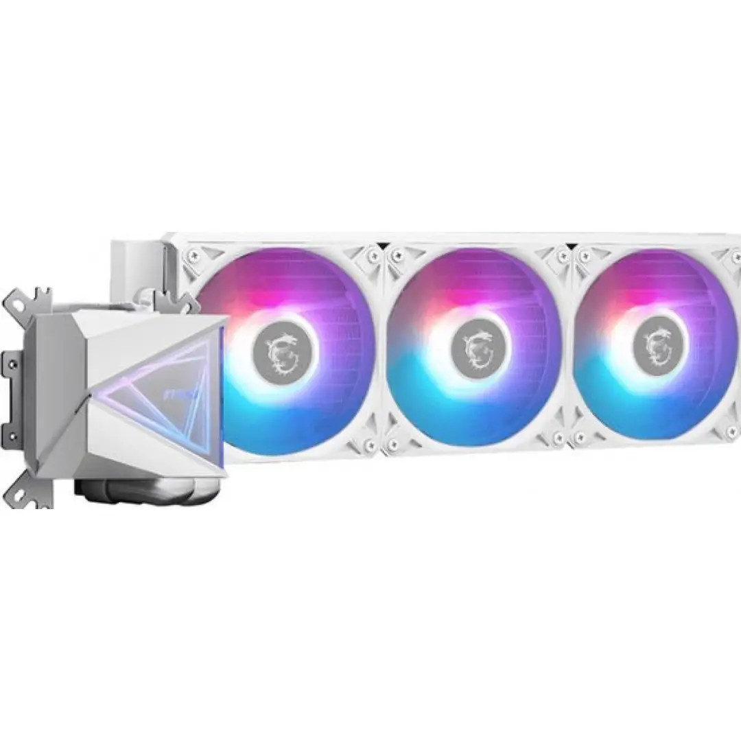 MSI MAG Coreliquid I360 WHITE Processor Alles-in-één vloeistofkoeler 12 cm Wit 1 stuk(s)