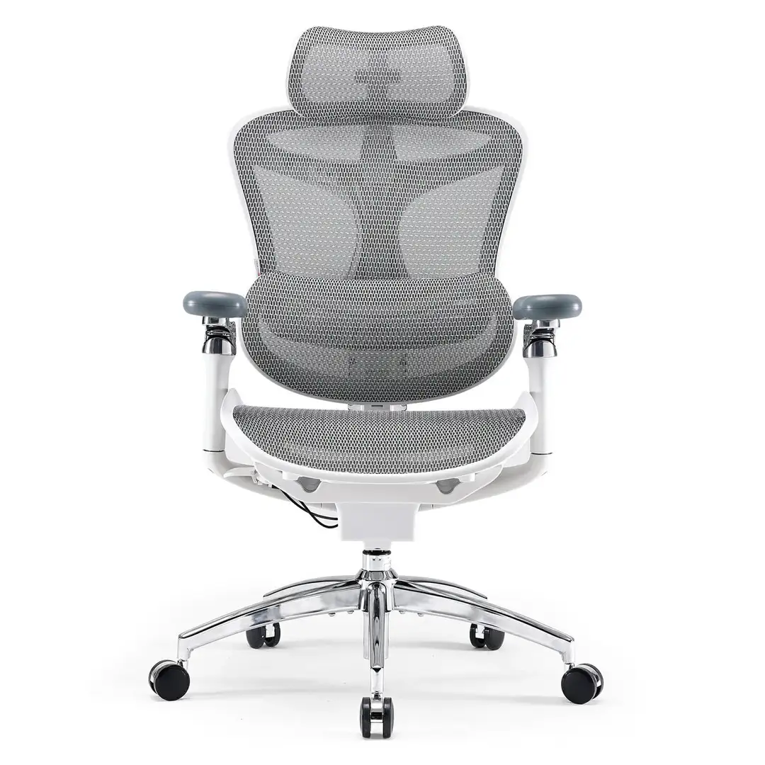 SIHOO Doro C300 Pro Ergonomic Office Chair with Ultra-Soft 6D Armrests, Dynamic Lumbar Support, Seat Depth Adjustment and Adjustable Backrest Desk Chair for Home Office (White)
