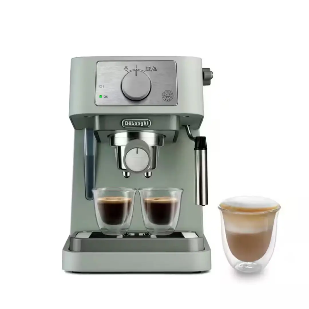 De’Longhi Stilosa, Barista Espresso Machine & Cappuccino Maker, Green, EC260.GR