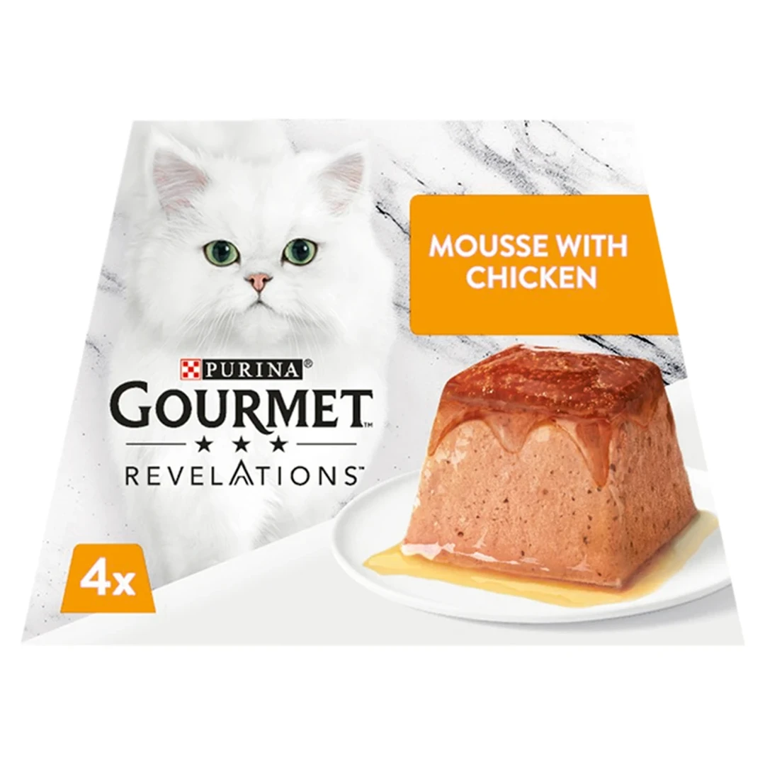 Gourmet Revelations Mousse with Chicken and a Cascading Gravy 4 x 57g (228g)