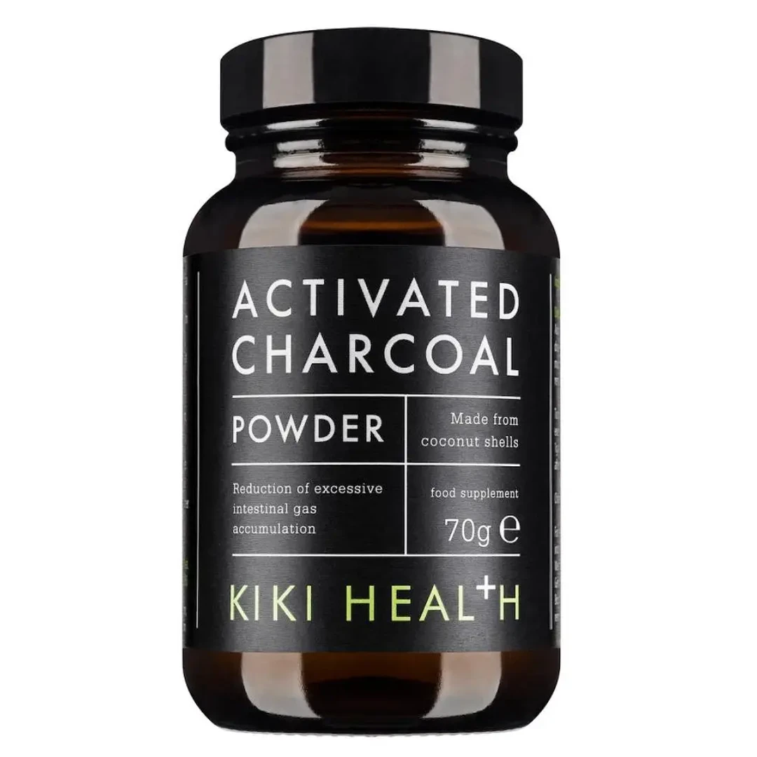 KIKI Health Activated Charcoal, Powder - 70g