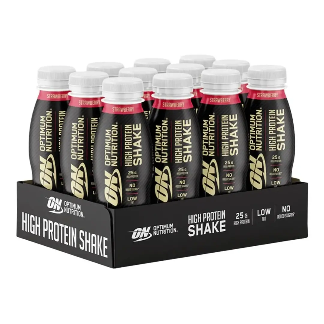 Optimum Nutrition Protein Shake Strawberry 12 × 330ml