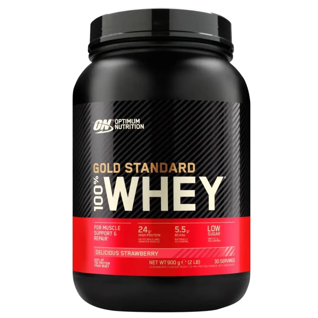 Optimum Nutrition Gold Standard 100% Whey Delicious Strawberry 900g