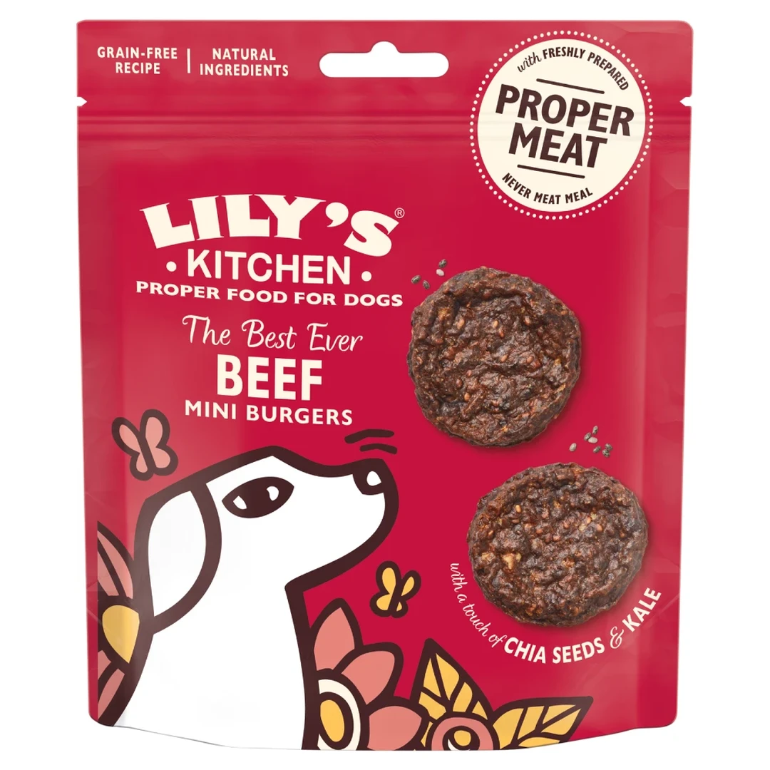 LILY'S KITCHEN The Best Ever Beef Mini Burgers 70g