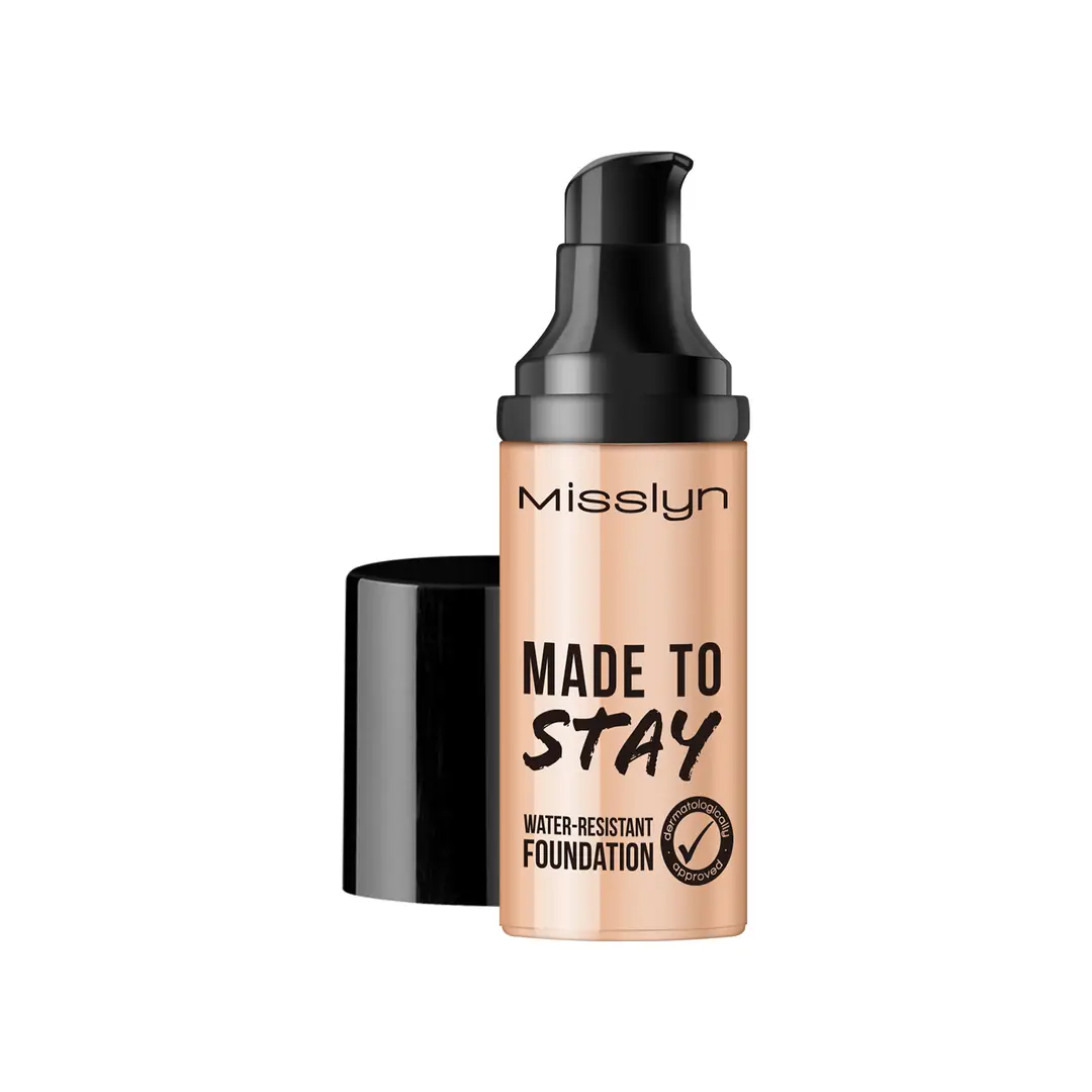 MISSILYN Made to Stay wasserfester Grundierung – 128 Almond