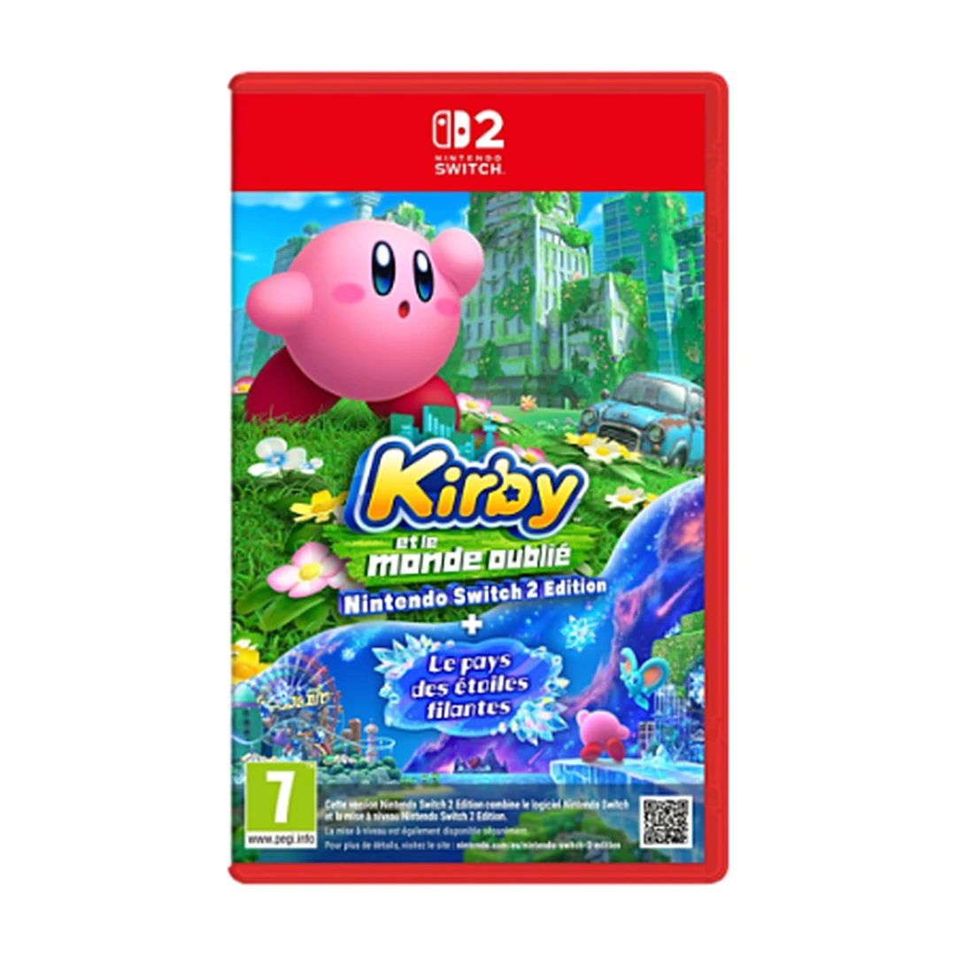 Kirby et le monde oublié : édition Nintendo Switch 2, le pays des étoiles filantes