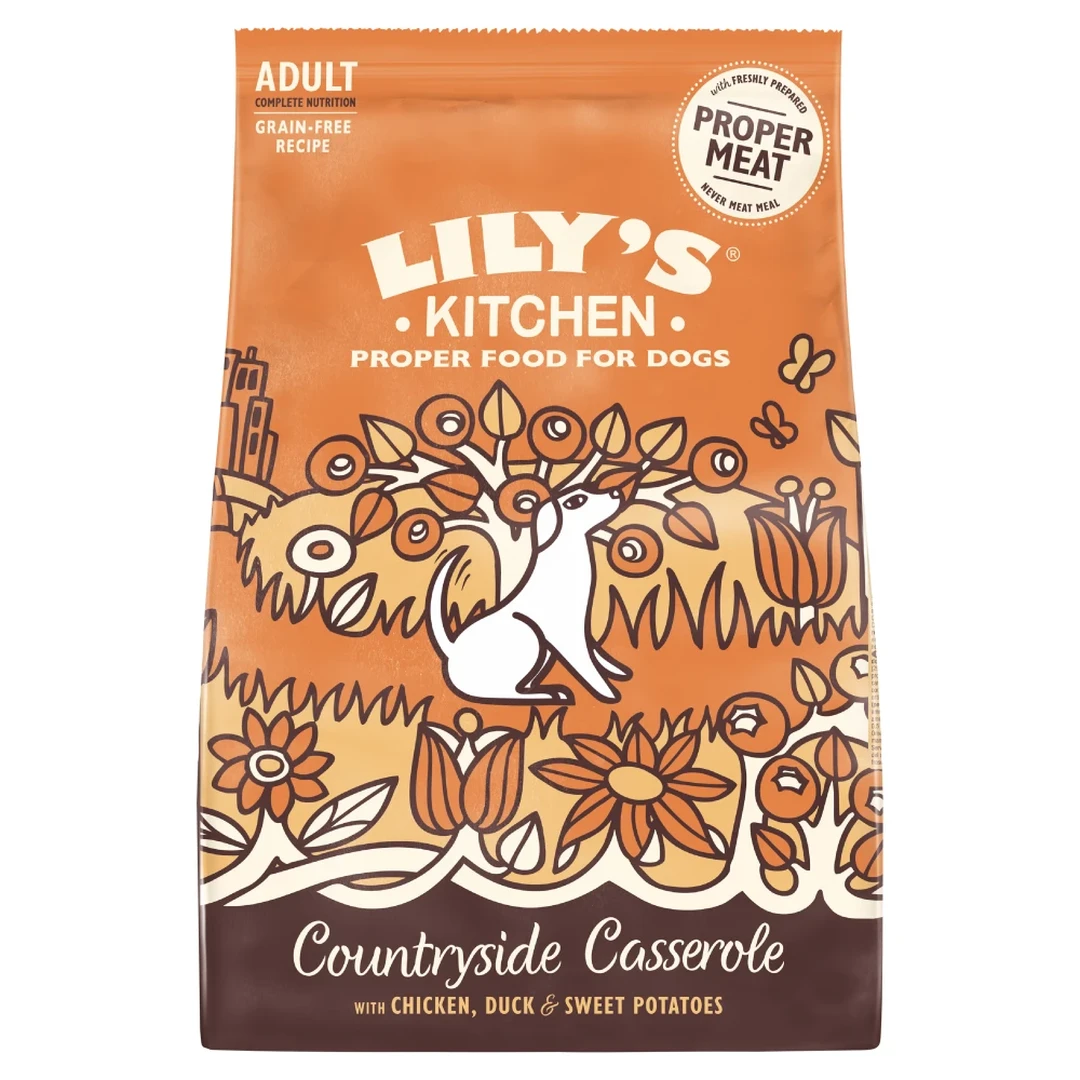 LILY'S KITCHEN Countryside Casserole with Chicken， Duck & Sweet Potatoes 1kg
