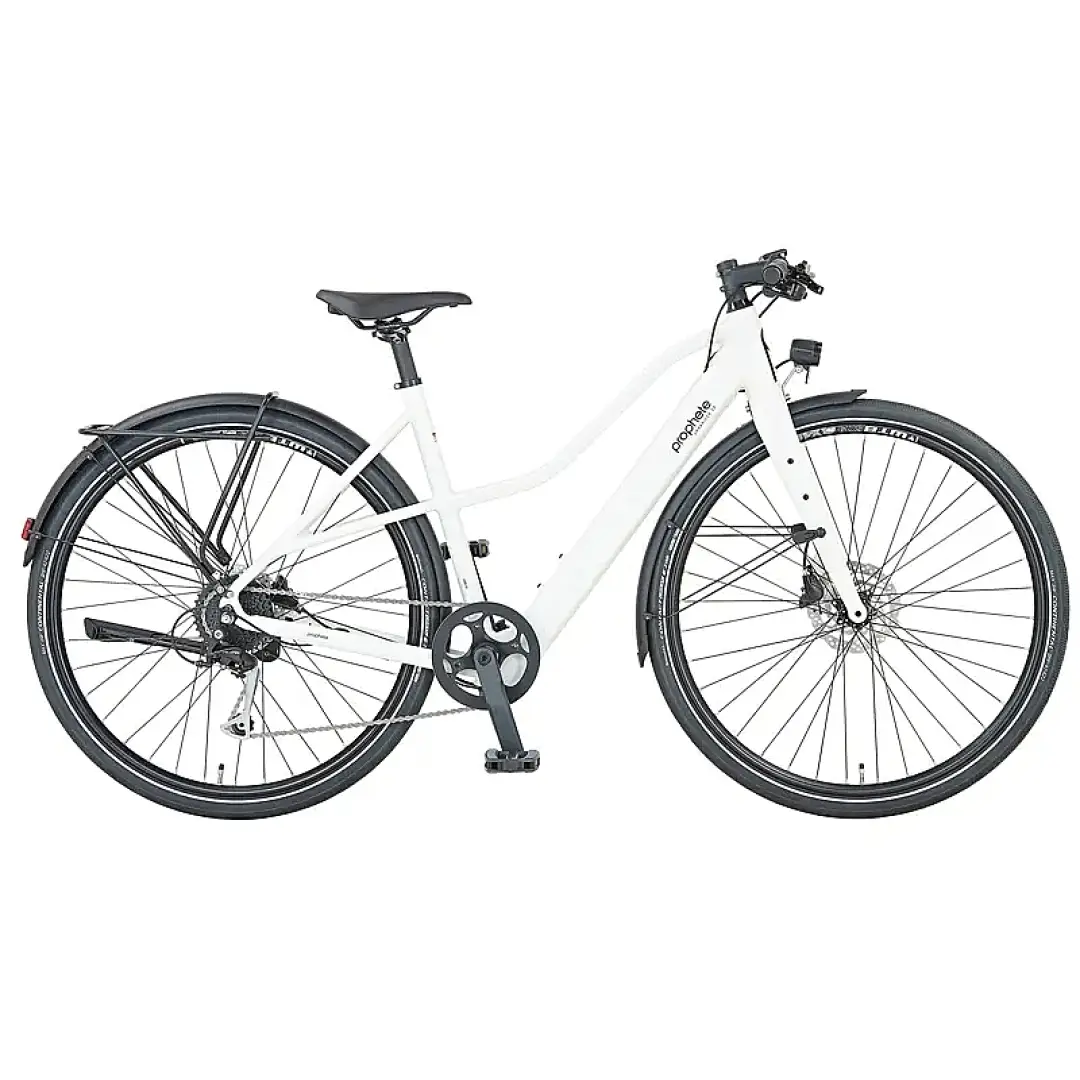 Prophete E-Bike Urbanicer 2.0, 28 Zoll, Reichweite bis zu 110 km, Hinterradmotor, LCD-Display, Rahmenhöhe 48 cm