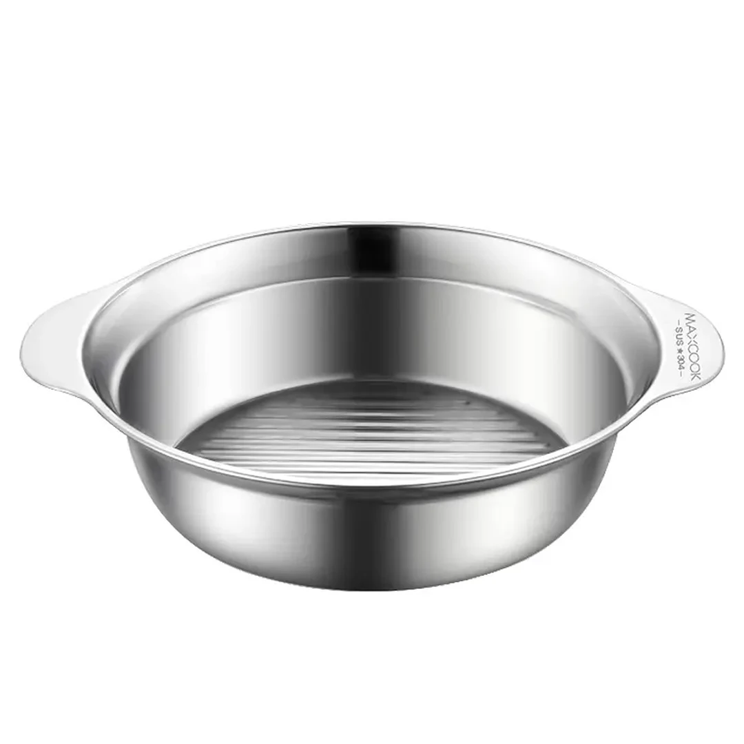Maxcook 304 Edelstahl Vielseitiger Kochtopf - 27CM