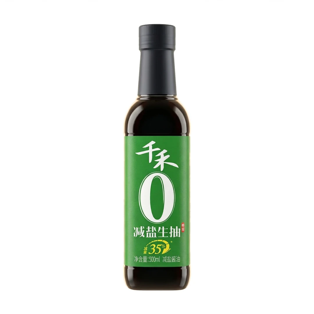 Qianhe Less Salt Soy Sauce 500ML