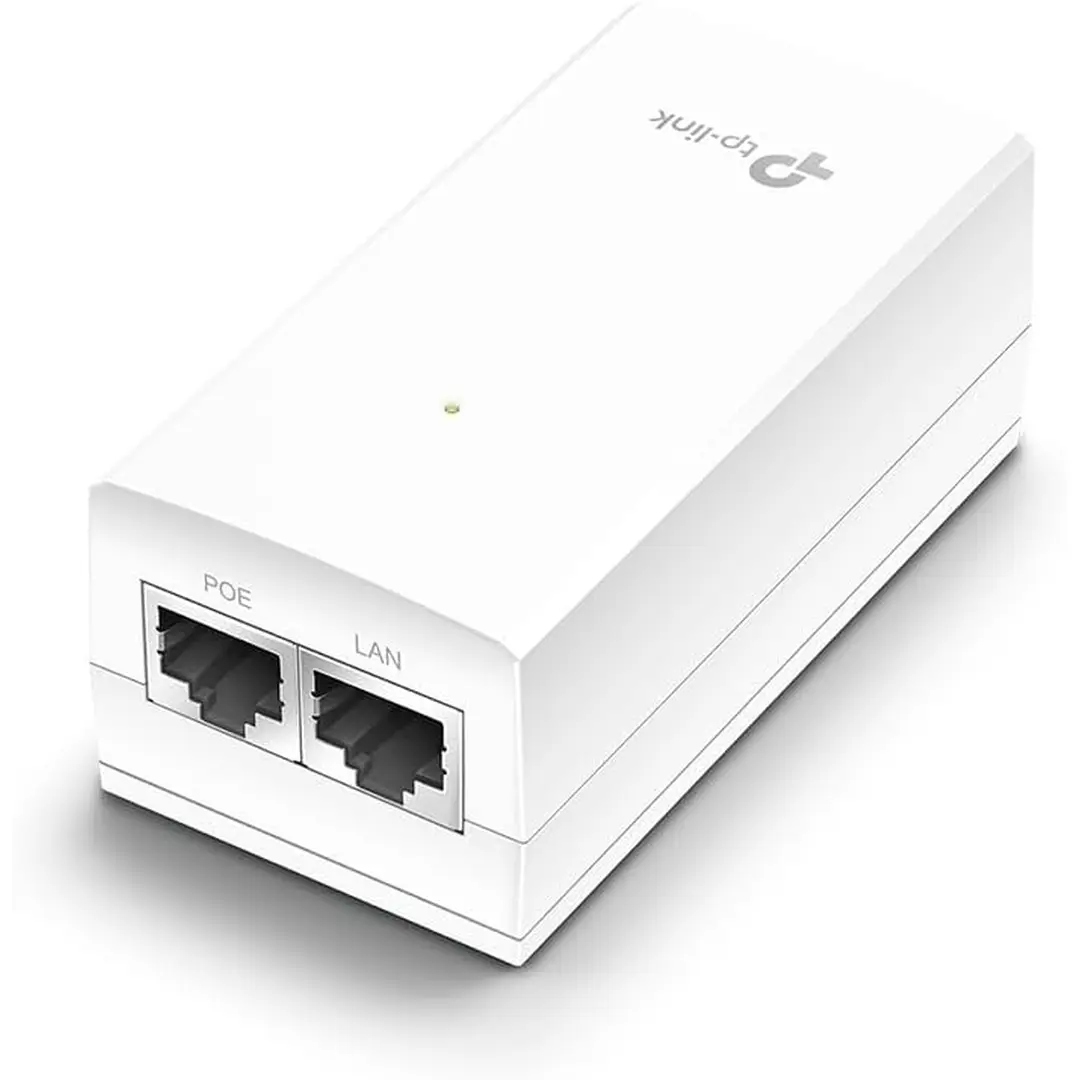 TP-Link TL-POE2412G 24 V passiver PoE-Adapter (unterstützt 24 V passives PoE, wandmontierbar, Plug & Play, nur kompatibel mit 24 V passiven PoE-Produkten) weiß