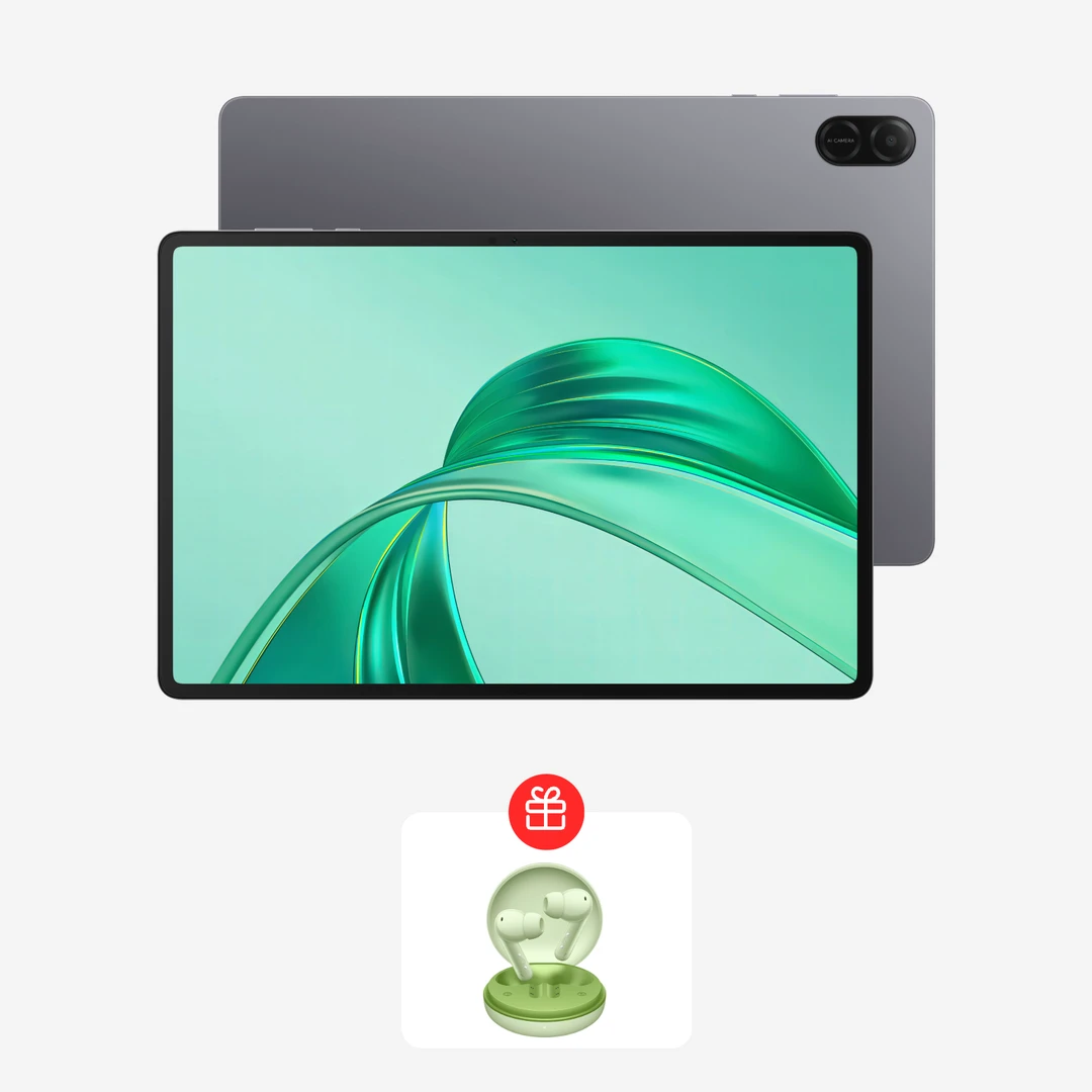 HONOR Pad X8a Tablet WiFi 11 Zoll 4GB + 128GB Display 90Hz FullView Akku 8300mAh 4 Lautsprecher Metallgehäuse Android 14 Space Grey