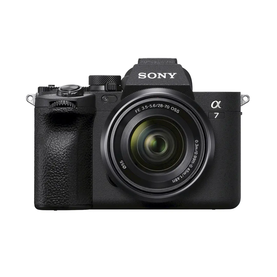 Sony Alpha 7 IV Full-Frame Hybrid Camera with 28–70mm Zoom Lens