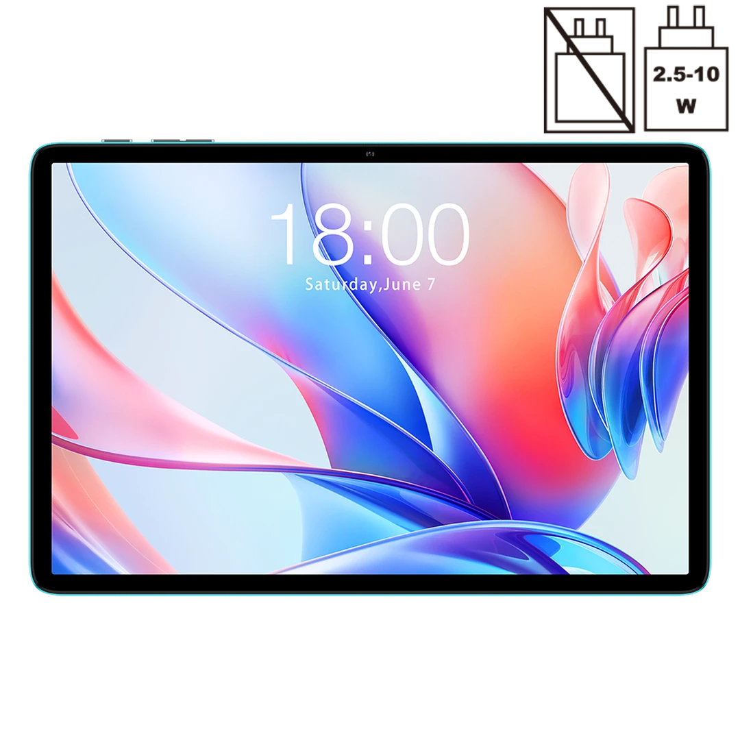 Teclast P30 Neues Tablet – Android 16, 10,1 Zoll IPS-Display mit 1280×800 Auflösung, T7200 Octa-Core-Prozessor, 4 GB RAM + 128 GB Speicher, WiFi-Verbindung, 6000 mAh Akku mit Type-C-Ladung, Dual-HD-Kameras (5 MP Rückkamera + 2 MP Frontkamera). 