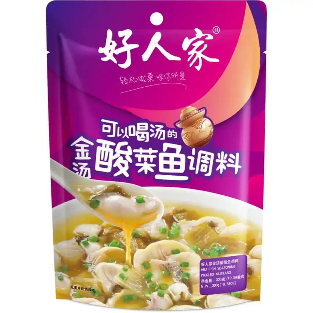 Hao Ren Jia Seasoning For Fish With Sour Cabbage  300g