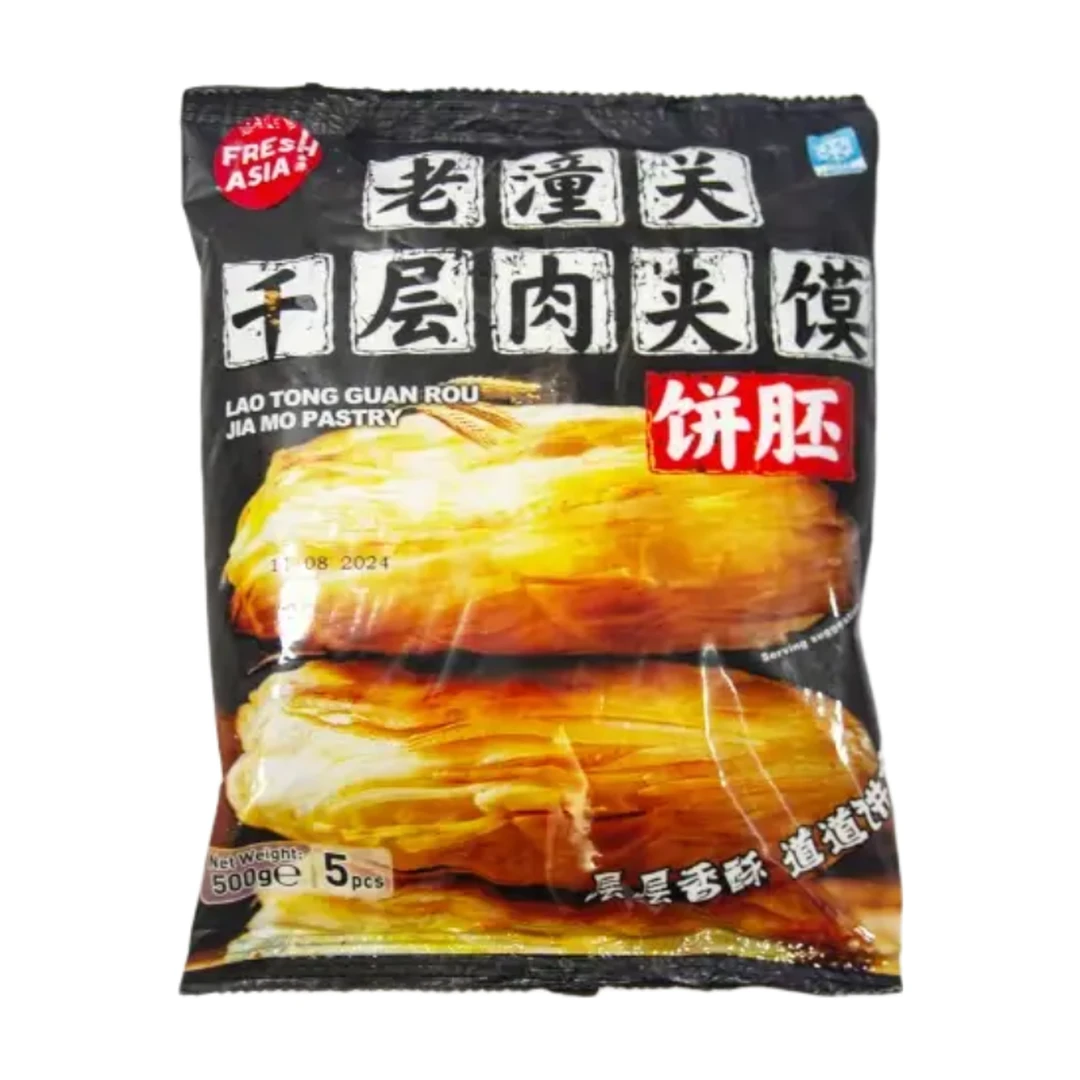 FRESH ASIA Lao Tongguan Thousand Layer Bread for Meat Sandwich 500g