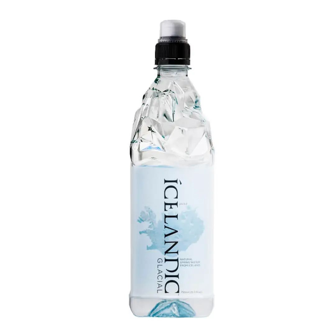 Icelandic Glacial Natural Mineral Water - PET with Sports Cap 750ml