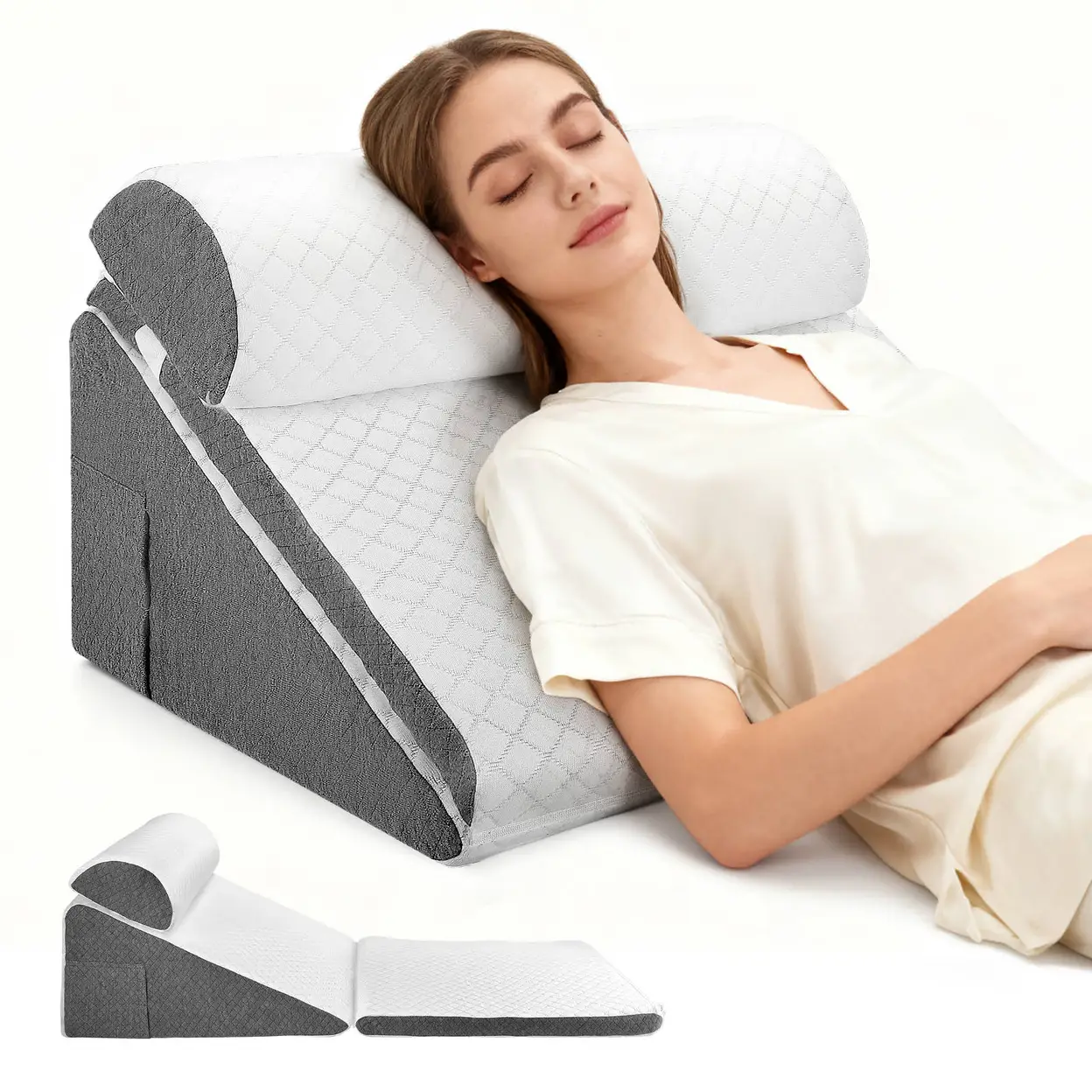 Rückenlehnenkissen Bett für bequemes Sitzen