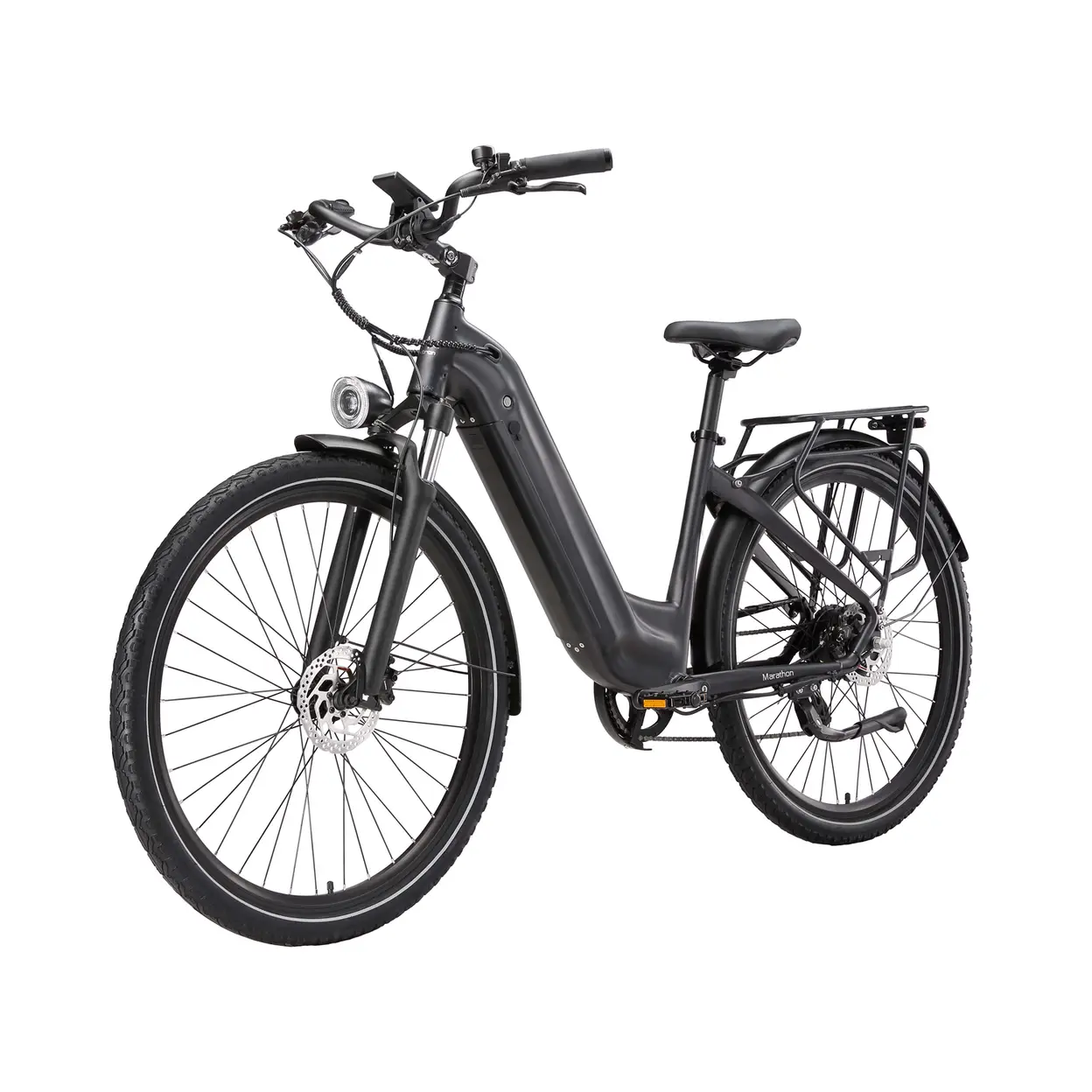 Marathon 28" E-Bike Citybike - Bafang Mittelmotor, 36V 22.5Ah (810Wh) Akku,  bis 160km, Hydr. Scheibenbremsen, 7-Gang, Damen & | Fahrradzubehr | Joybuy