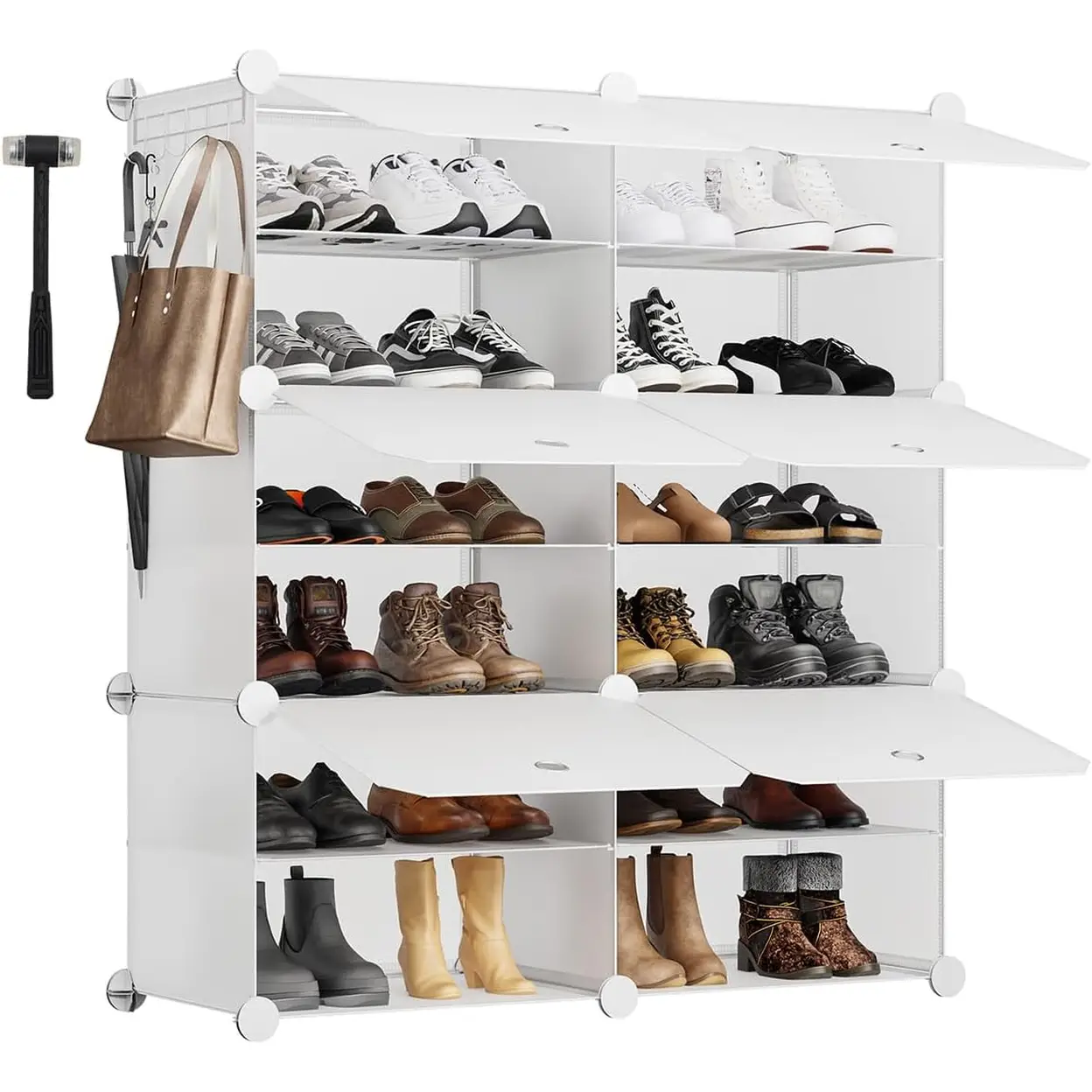 Schuhregal hoch – mehr Platz, weniger Unordnung