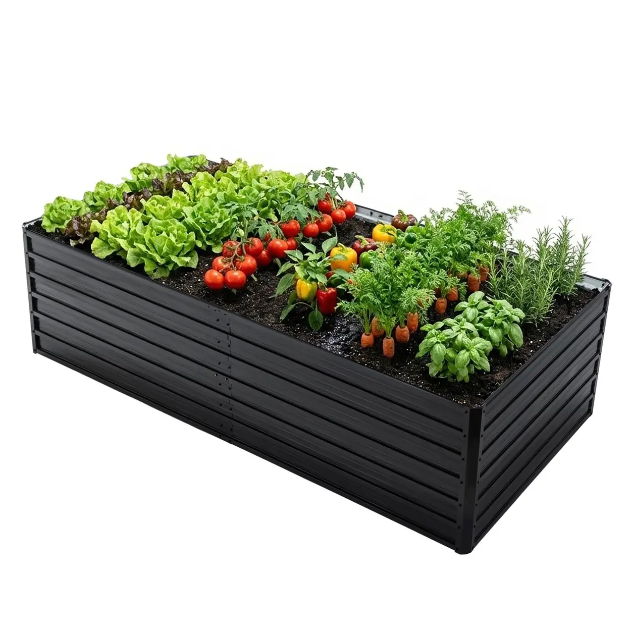 Hochbeet-Pflanzkübel für Gemüse und Blumen