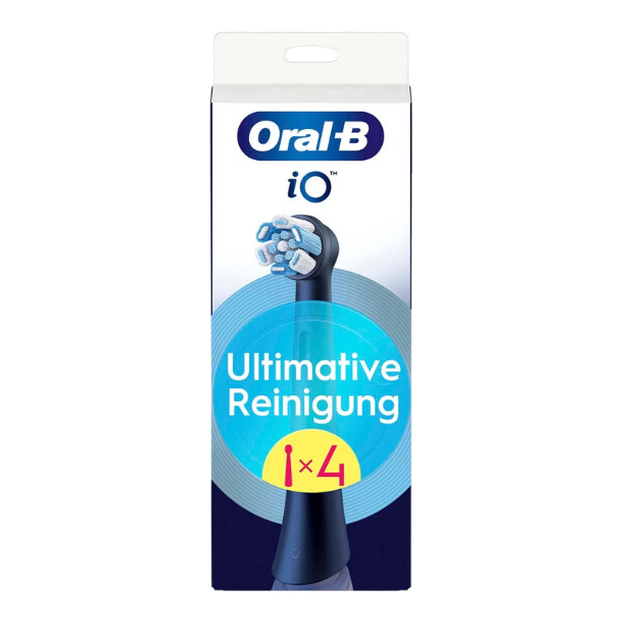 Oral-B iO-Serie Ultimative Reinigung Schwarz Ersatz-Aufsteckbürsten 4 Stück Ultimative Reinigung Schwarz 4 Stück | Zahnpflegegeräte-Zubehör