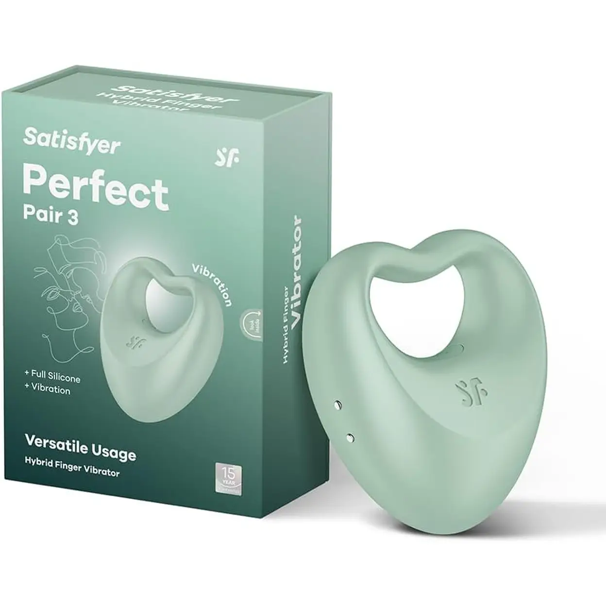 frauen vibration OSUGA EROS Thumping-Vibrator, intensive Klitoris- und G-Punktstimulation  mit kraftvoller, oszillierender Vibration, Klitorisstimulator & Internal  Dildo, Rabbit-Sexspielzeug, Adult Toys für Frauen, diskrete Verpackung  (weiß), flexibel, leise, diskret main image 1