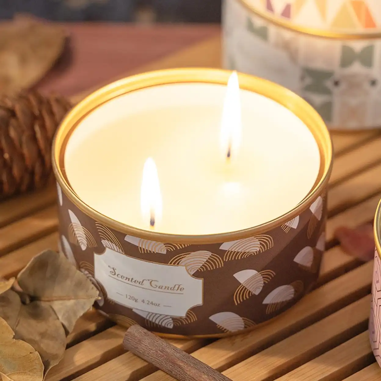 Zooly Duftkerze im Behälter - Sleep Sandelholz, 120 g, 1 Stück | Kerzen