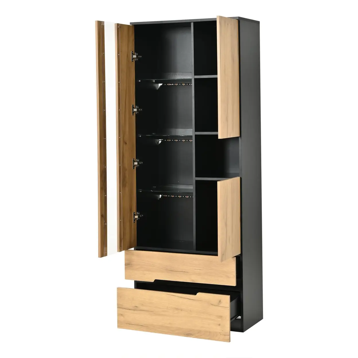 Kuchenbuffet Schrank stilvoll präsentieren