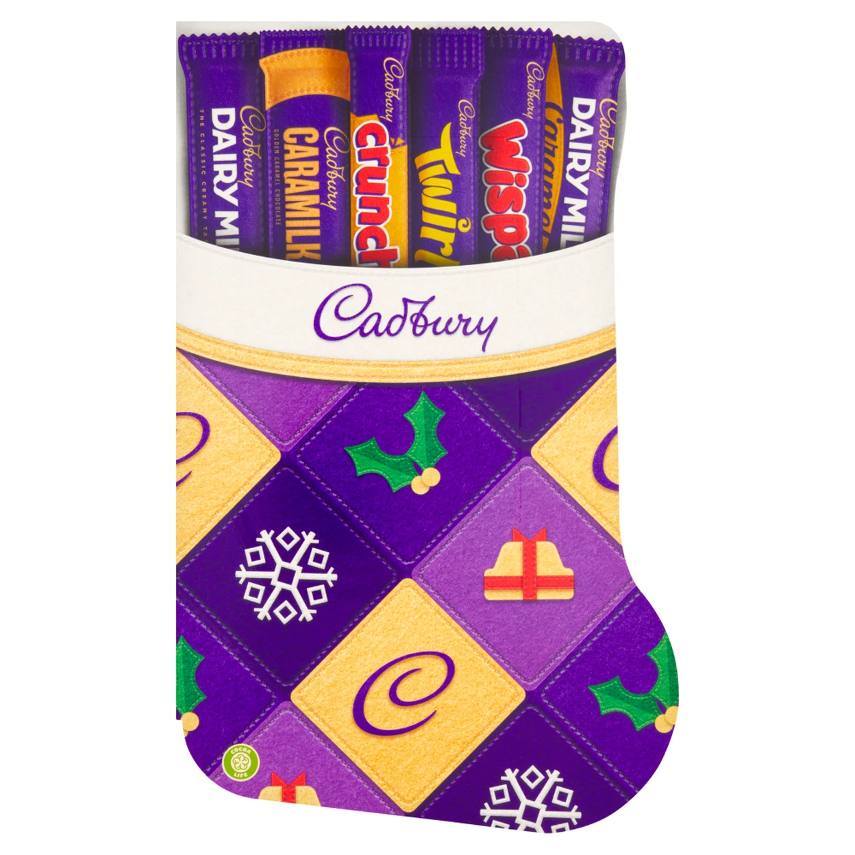 Cadbury Chocolate Christmas Stocking Selection Box 170g | Chocolate ...