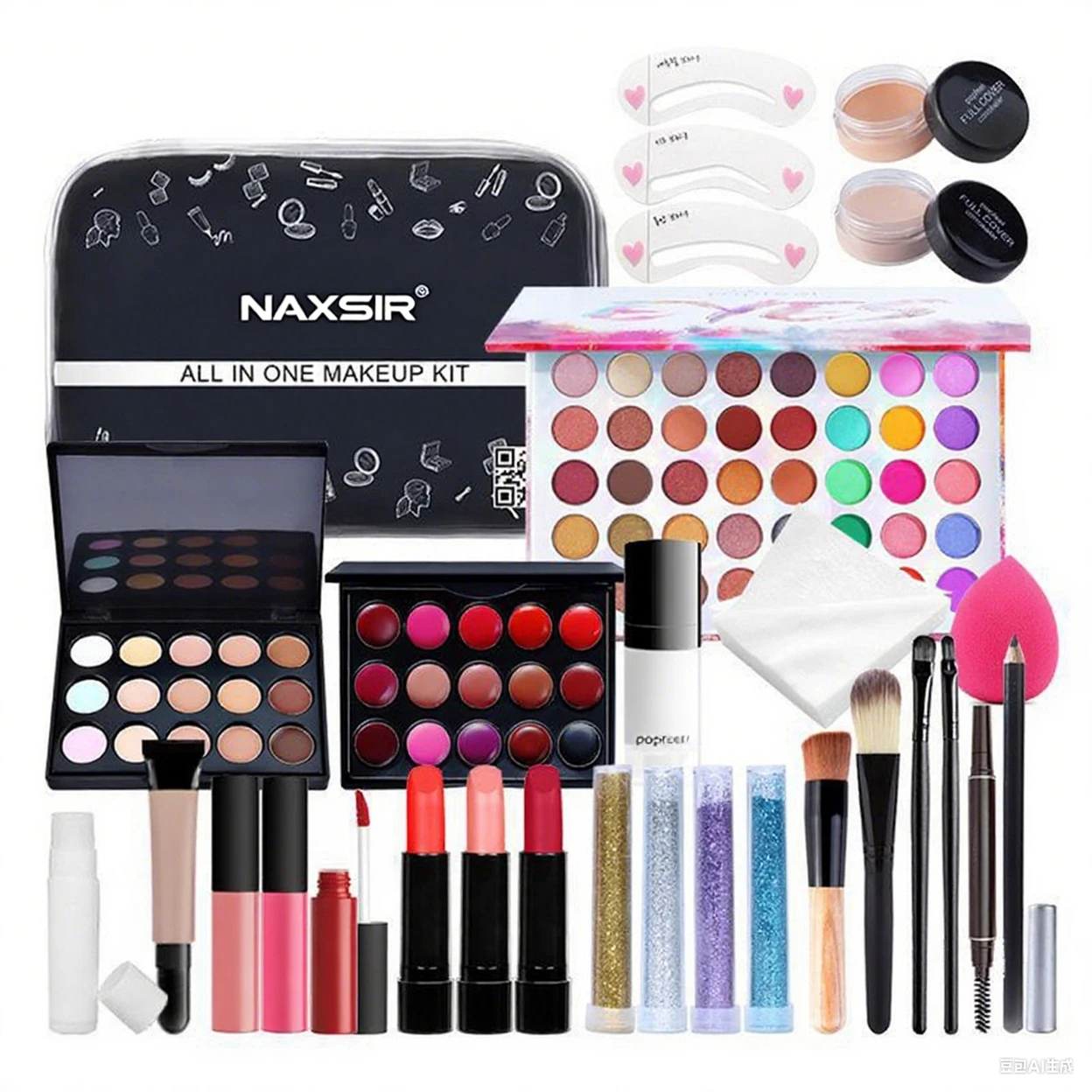 All‑in‑One Make‑up Set für Mädchen und Anfänger, mit Eyeliner, Lidschatten und Lippenstift 04-08269151-03 | Geschenksets