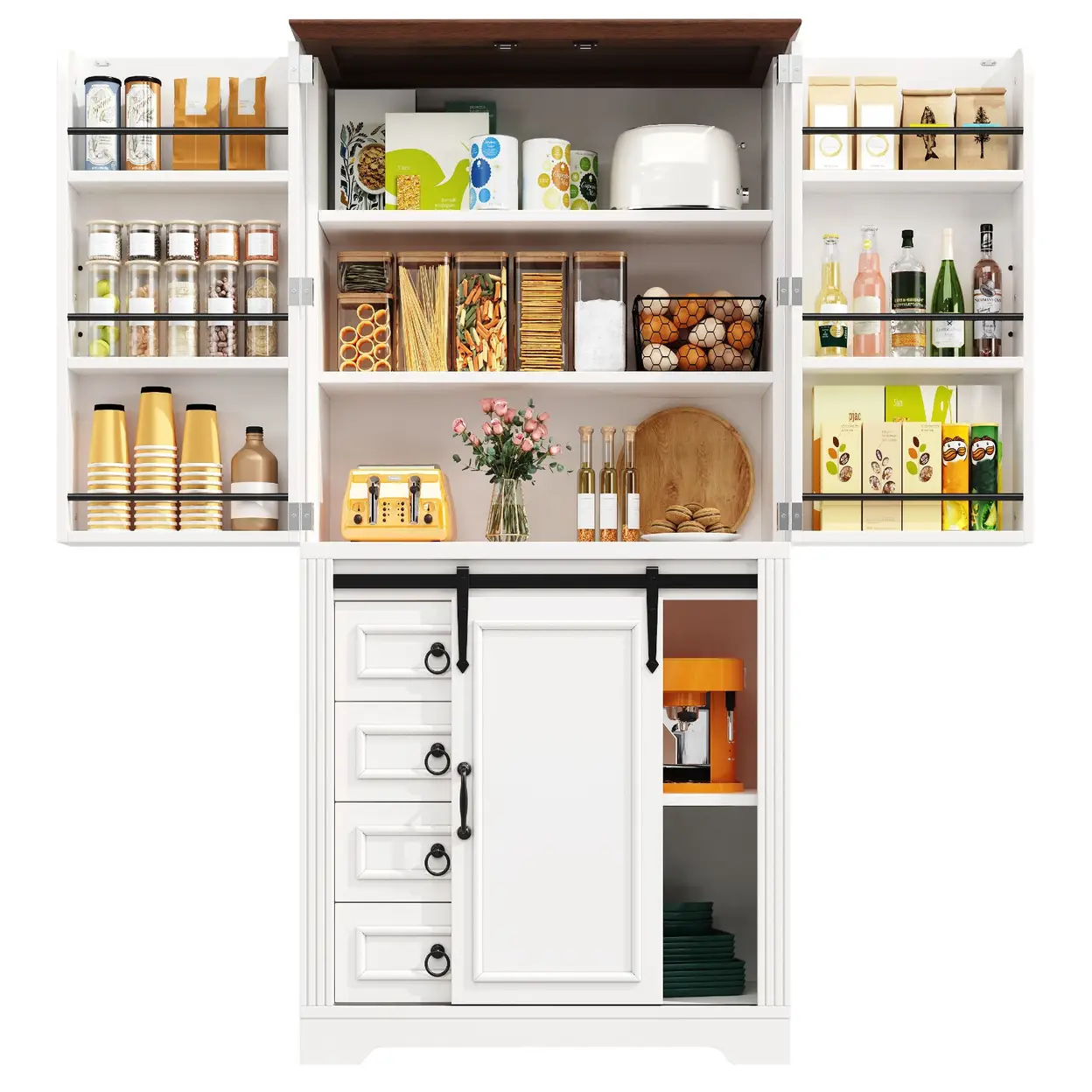 Mehrzweckschrank 80 cm breit – Ordnung leicht gemacht
