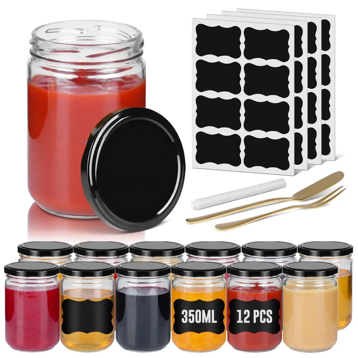 gummis für einmachgläser Alriedy 15er-Set Silikon-Einkochringe – Weck-Gummiringe 93x68 Mm – Passend Bügelgläser & – Mehrfarbig, Lebensmittelecht Black Friday Geschirr online