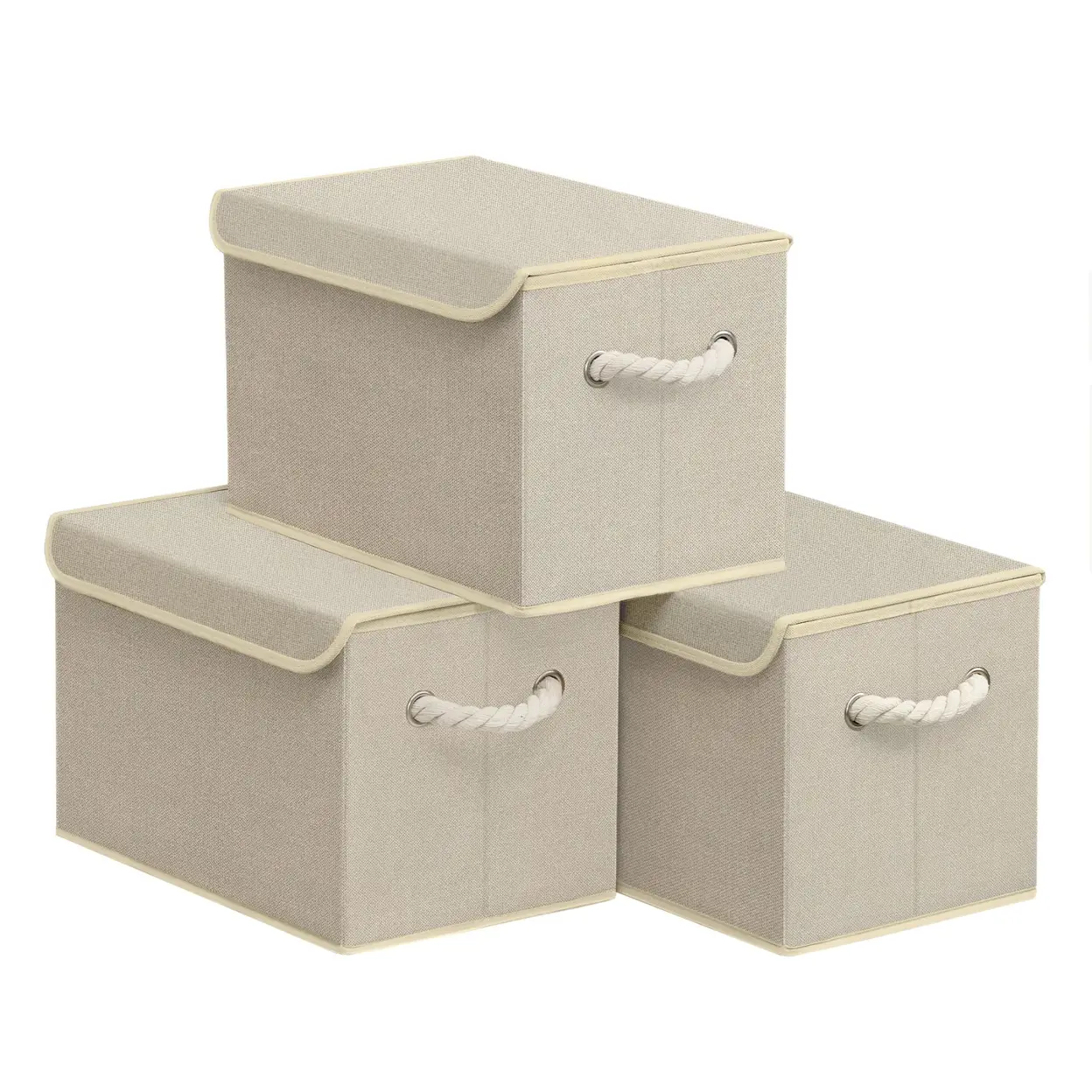 stoff aufbewahrungsboxen mit deckel: Ordnung schaffen