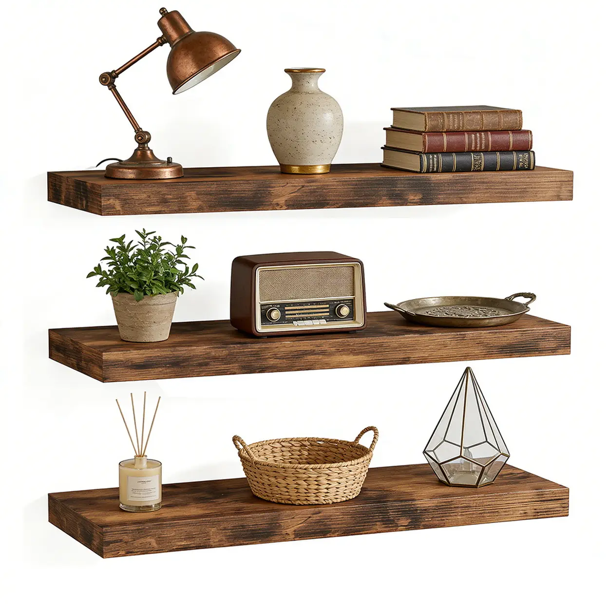 bilderleiste ikea holz Buche · Wandregal-Set · 14 Längen Größe:2XL 180x100cm