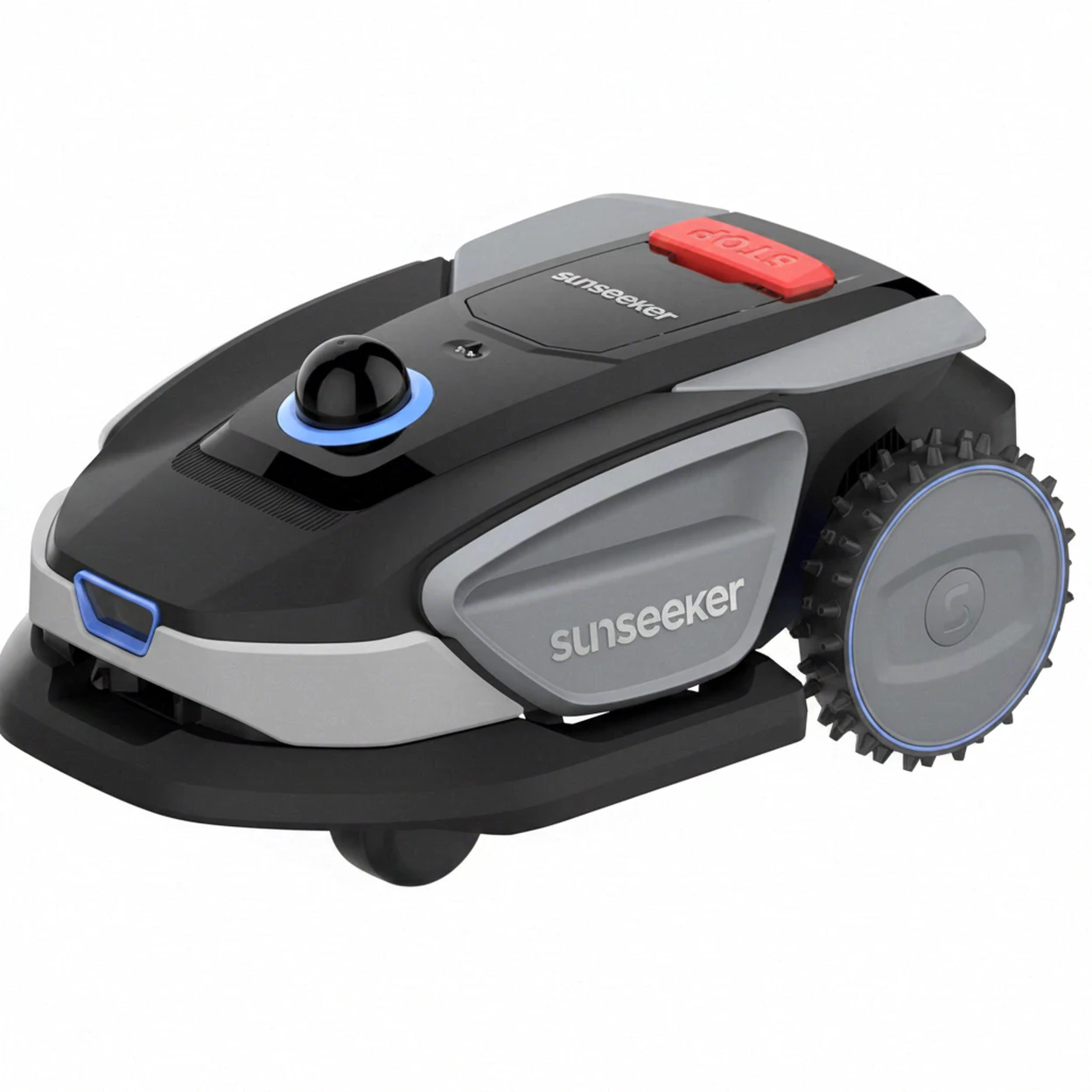 【Modèle phare IFA 2026】 SUNSEEKER S4 Robot tondeuse sans fil périphérique pour 1000 m² – LiDAR 360° et vision IA, cartographie automatique, évitement intelligent des obstacles, multi-zones, contrôle via application