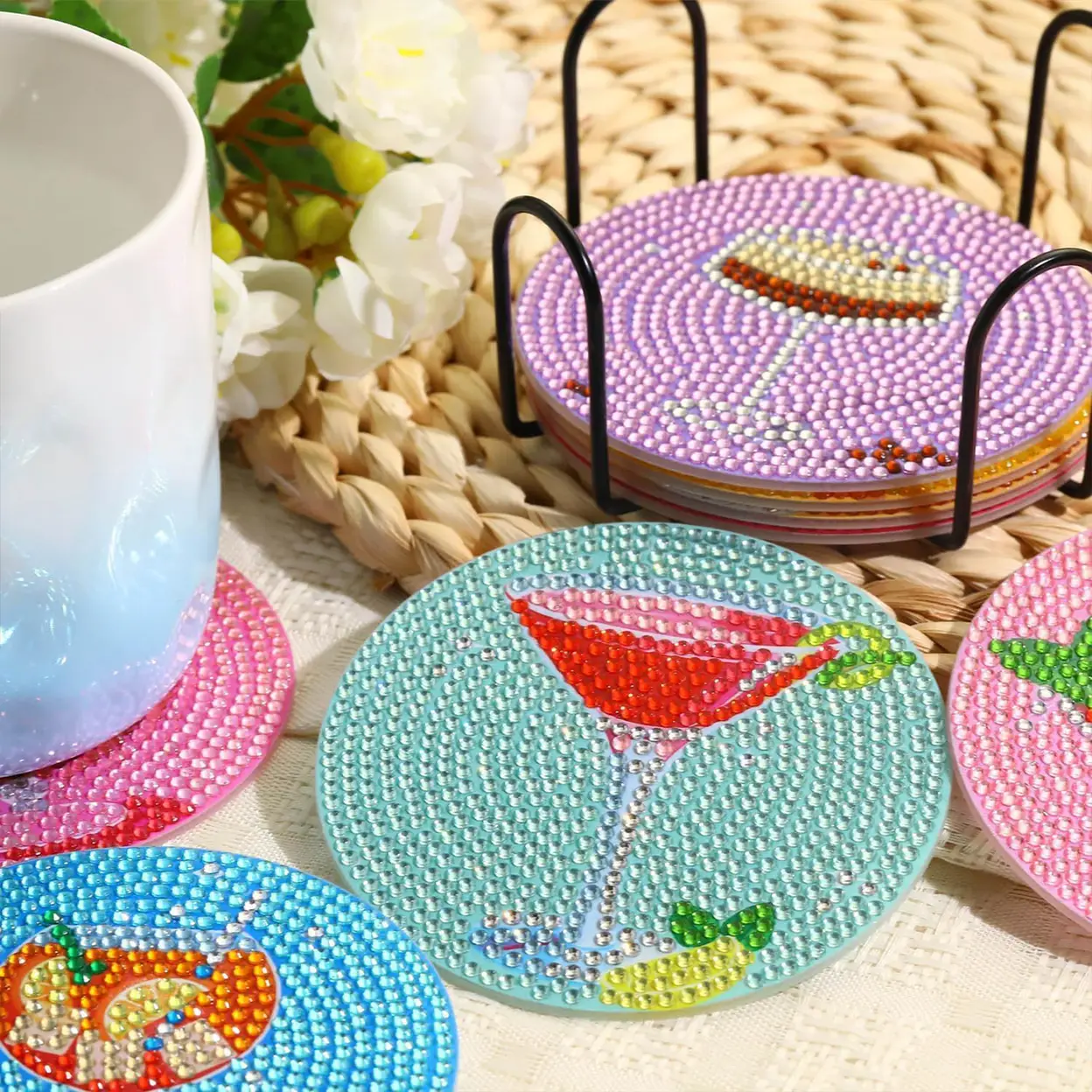 große geschenkbox xxl Forhandy mit Deckel 30x30x25 cm, Rot Geschenkbox Raynaud Paradis Teetasse mit